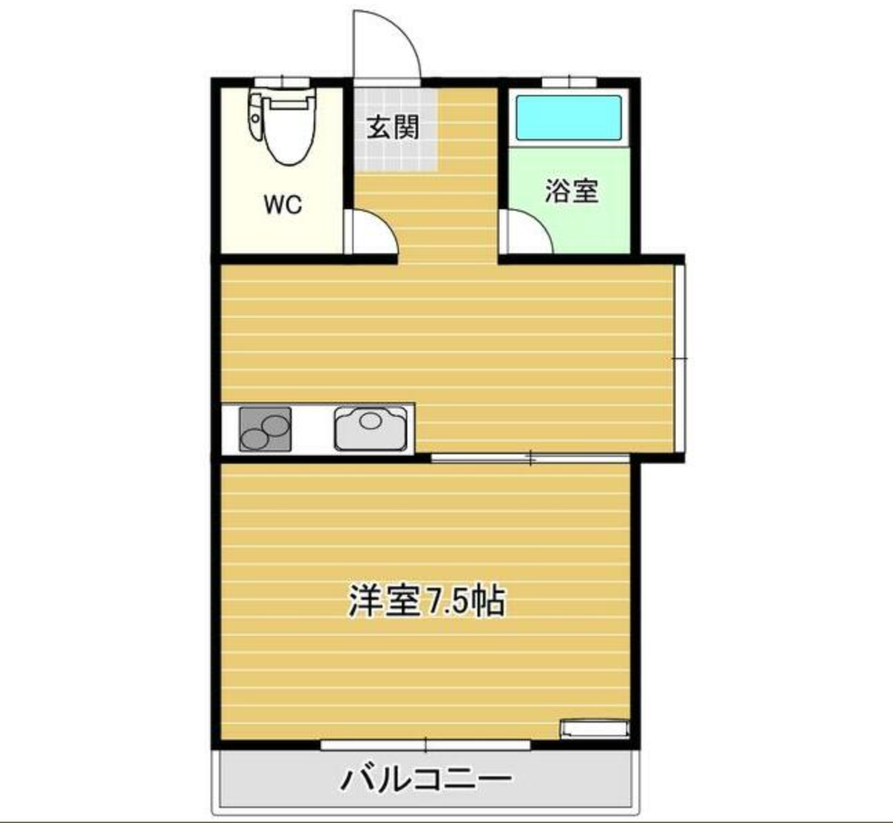 平面図　エクシオール亀田